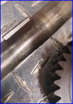 Toro Powershift 828 Snowblower Auger Shaft 62-1531 1 & Worm Gear 138-0696
