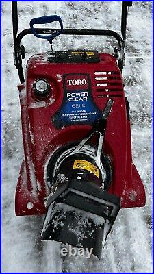 Toro Single-Stage Gas Snow Blower 621E Electric Start Snowblower