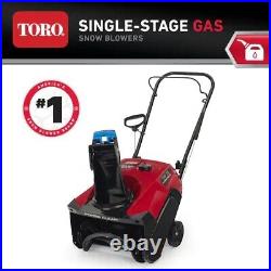 Toro Single-stage Gas Snow Blower 518 Ze 18-inch Power Clear 38473