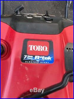 Toro Snow Blower 7HP R-TEK 24 Single Stage Snow Commander Model 38602