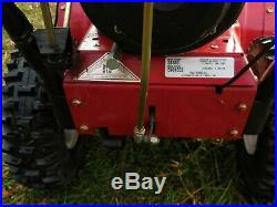 Toro Snow Blower 8HP 24 Inch Two Stage Electric Start Just Serviced Runs Good