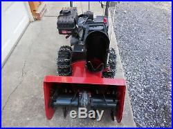 Toro Two Stage Snow Blower 22 Inch Electric Start Mod 622 w Chains 6HP Engine