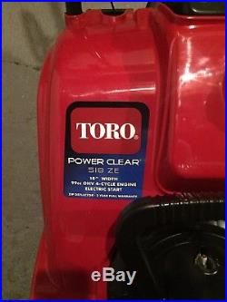 Toro power clear snowblower