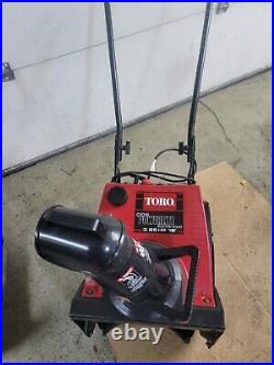 Toro power light 16 inch Electric Start Snow Blower 38182 just serviced