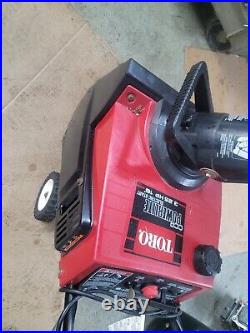 Toro power light 16 inch Electric Start Snow Blower 38182 just serviced