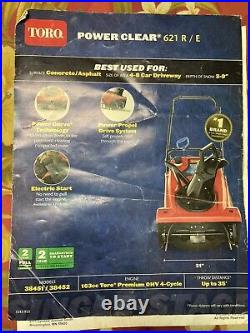 Toro snowblower 621 e Single Stage Snowblower