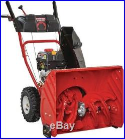 Troy-Bilt Gas Self Propelled Snow Blower 24 in. 208 cc Two-Stage Electric Start