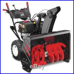 Troy Bilt Gas Snow Blower Thrower 2 Stage Electric Start 34 Clearing Width