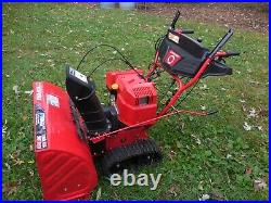 Troy Bilt Snow Blower Storm Tracker 30 Inch 11 HP Electric Start 2 Stage