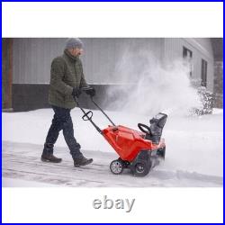 Troy-Bilt Squall 123R 123cc 4-Cycle Snow Blower with AugerAssist, Clears 6 in
