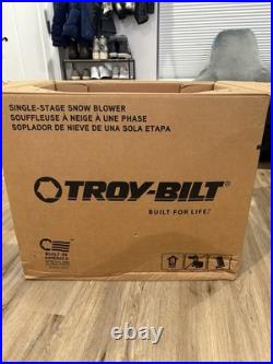 Troy-Bilt Squall 123R Single Stage Gas Snow Blower 21in 123cc Red