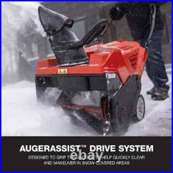 Troy-Bilt Squall 21 in. 123 cc Single-Stage Gas Snow Blower withE-Z Chute Control Troy-Bilt Squall 21 in. 123 cc Single-Stage Gas Snow Blower withE-Z Chute Control