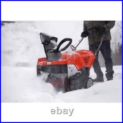 Troy-Bilt Squall 21 in. 123 cc Single-Stage Gas Snow Blower withE-Z Chute Control Troy-Bilt Squall 21 in. 123 cc Single-Stage Gas Snow Blower withE-Z Chute Control