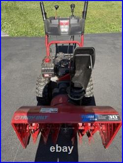 Troy-Bilt Storm 1130 30 in Gasoline Gas-Powered Snow Blower, Red/Black