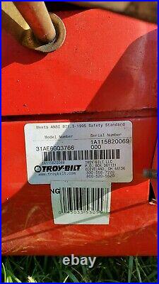 Troy Bilt Storm 8526 Snow Blower 8.5 HP Two Stage Snow Thrower Electric Start