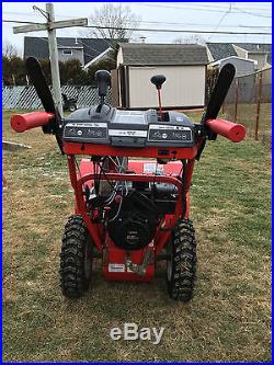 Troy Bilt Storm 9528 Snow Blower Thrower Two Stage 9.5 HP 28 Electric Start Troy Bilt Storm 9528 Snow Blower Thrower Two Stage 9.5 HP 28 Electric Start