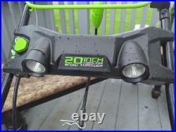 USED? Snow Blower Snowblower Snow thrower Cordless 20 Greenworks 80V TOOL ONLY