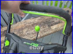 USED? Snow Blower Snowblower Snow thrower Cordless 20 Greenworks 80V TOOL ONLY