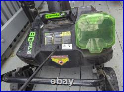 USED? Snow Blower Snowblower Snow thrower Cordless 20 Greenworks 80V TOOL ONLY