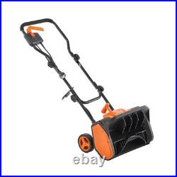 Uimoso 17 in Electric Snow Blower 12A Motor Snow Shovel, 20 ft Throwing Distance Uimoso 17 in Electric Snow Blower 12A Motor Snow Shovel, 20 ft Throwing Distance