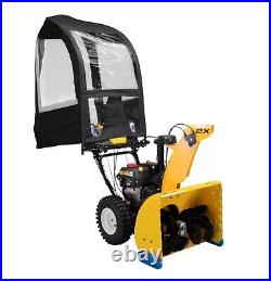 Universal Snow Cab Attachment for Most Two and Three Stage Snow Blowers
