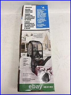Universal Snow Cab Attachment for Most Two and Three Stage Snow Blowers