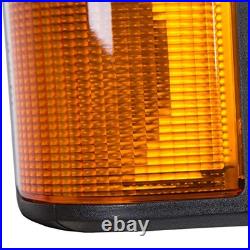 Universal Trunk Snow Plow Lights Kit Plastic Clear Lens+Black Chrome Housing Universal Trunk Snow Plow Lights Kit Plastic Clear Lens+Black Chrome Housing
