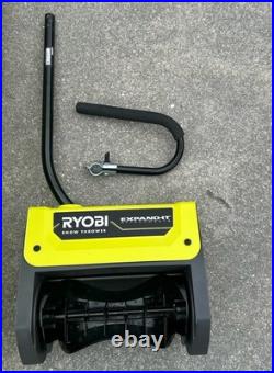 Used-RYOBI Expand-ItT Snow Thrower Attachment With Handle 12 Clear Width, RYSNW00