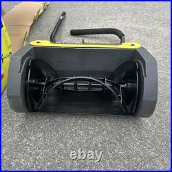 Used-RYOBI Expand-ItT Snow Thrower Attachment With Handle 12 Clear Width, RYSNW00