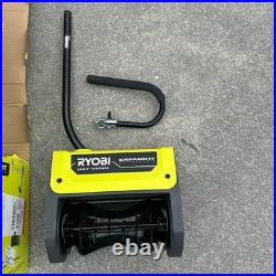 Used-RYOBI Expand-ItT Snow Thrower Attachment With Handle 12 Clear Width, RYSNW00