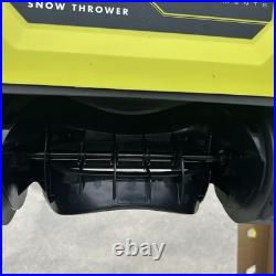 Used-RYOBI Expand-ItT Snow Thrower Attachment With Handle 12 Clear Width, RYSNW00