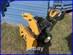 Used cub cadet snow blowers