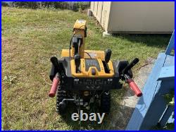 Used cub cadet snow blowers
