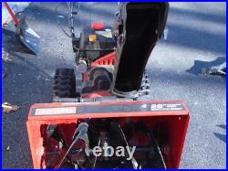 Used one season 26 Inch Craftsman Self-Propelled Snow Thrower must see