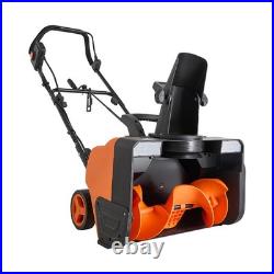 VEVOR 15A 20 in Electric Corded Snow Blower 25 ft Throw Distance Snow Thrower