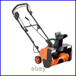 VEVOR 15A 20 in Electric Corded Snow Blower 25 ft Throw Distance Snow Thrower