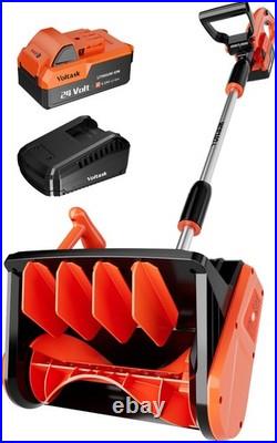 VOLTASK Cordless Snow Shovel Electric Snow Blower withBattery & Quick Charger VOLTASK Cordless Snow Shovel Electric Snow Blower withBattery & Quick Charger