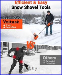 VOLTASK Cordless Snow Shovel Electric Snow Blower withBattery & Quick Charger VOLTASK Cordless Snow Shovel Electric Snow Blower withBattery & Quick Charger