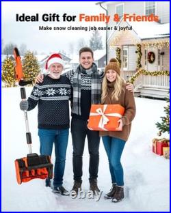 VOLTASK Cordless Snow Shovel Electric Snow Blower withBattery & Quick Charger VOLTASK Cordless Snow Shovel Electric Snow Blower withBattery & Quick Charger