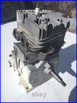 Vintage 1984 Tecumseh HM80 Engine Motor 8 HP Long block Snowblower Rotates well