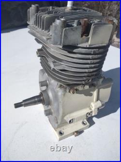 Vintage 1984 Tecumseh HM80 Engine Motor 8 HP Long block Snowblower Rotates well