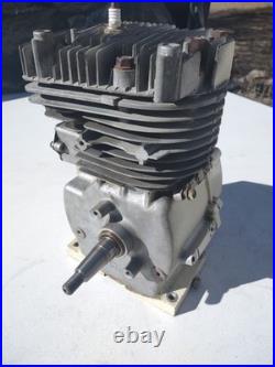 Vintage 1984 Tecumseh HM80 Engine Motor 8 HP Long block Snowblower Rotates well