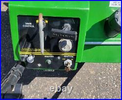 Vintage 80's John Deere 322 Snowblower Electric Start