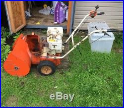 Vintage Ariens 2 Stage Sno Thro Snow Blower. Tecumseh Engine. Model 10995