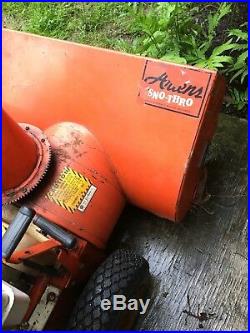 Vintage Ariens 2 Stage Sno Thro Snow Blower. Tecumseh Engine. Model 10995