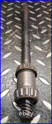Vintage Ariens Gravely Snowblower Helicon Worm Gear Shaft with Spline SAVE