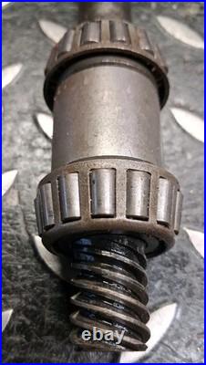 Vintage Ariens Gravely Snowblower Helicon Worm Gear Shaft with Spline SAVE