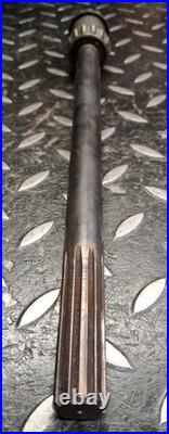 Vintage Ariens Gravely Snowblower Helicon Worm Gear Shaft with Spline SAVE