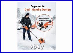 Voltask Cordless Snow Shovel, 24V 4.0Ah Battery, 13-Inch Clearing Width, 550W Voltask Cordless Snow Shovel, 24V 4.0Ah Battery, 13-Inch Clearing Width, 550W