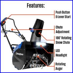 Westinghouse Open Box 18 in. 120-Volt Single-Stage Corded Electric Snow Blower